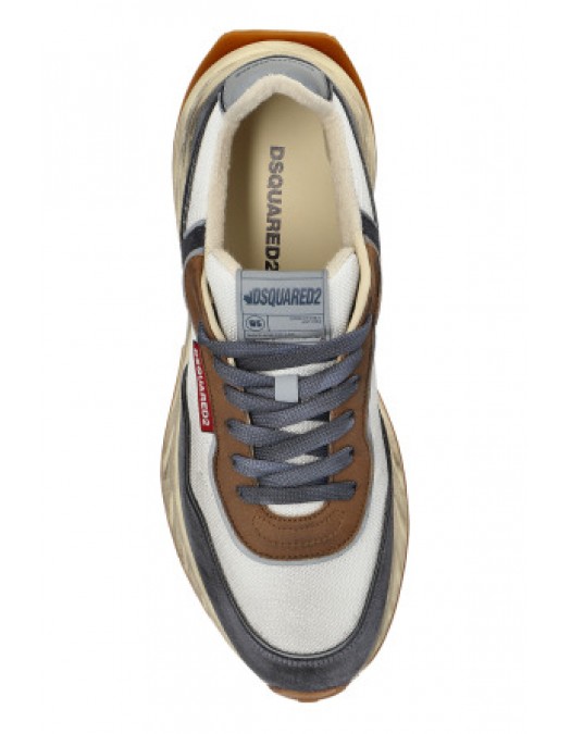 Sneakers DSQUARED2, Spinter Design, Low Top, Grey - SNM040023808186M4035