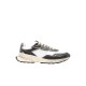 SNEAKERS DSQUARED2, Sprinter Sneakers, Alb si Negru - SNM0401Y7708184M2713