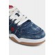 Sneakers DSQUARED2, Spiker, Vintage Denim, Low Top, Dark Blue - SNM0405101081913096