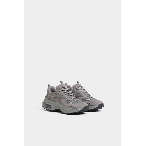 Sneakers DSQUARED2, Bubble Deisgn, Low Top, Grey Sneakers DSQUARED2, Bubble Deisgn, Low Top, Grey