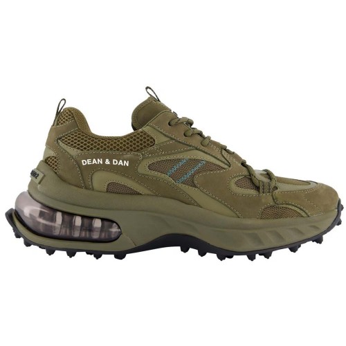 Sneakers DSQUARED2, Low Top, Bubble Design, Army, Kaki Sneakers DSQUARED2, Low Top, Bubble Design, Army, Kaki