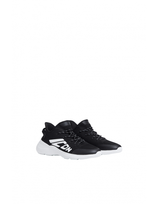 Sneakers DSQUARED2, Fly Design, Logo, Black - SNM041359204345M063
