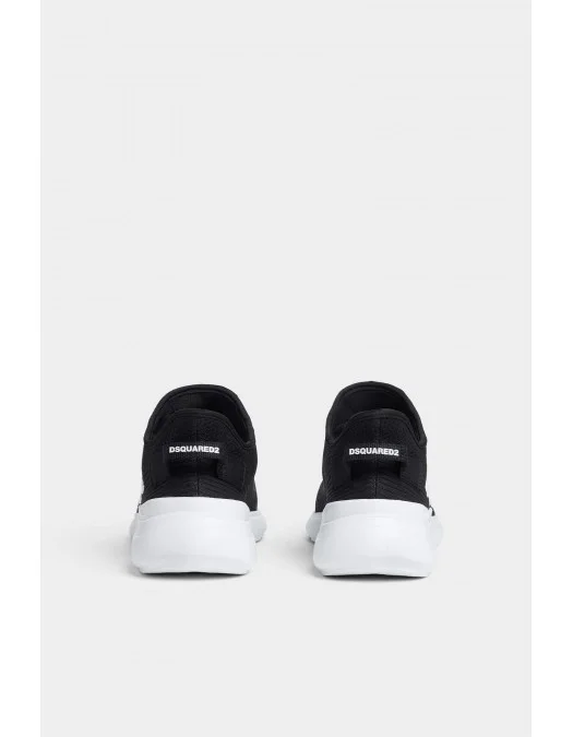 Sneakers DSQUARED2, Fly Design, Logo, Black - SNM041359204345M063 Sneakers DSQUARED2, Fly Design, Logo, Black - SNM041359204345M063