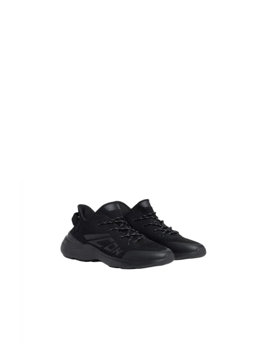 Sneakers DSQUARED2, Fly Design, Logo, Full Black - SNM041359204345M436 Sneakers DSQUARED2, Fly Design, Logo, Full Black - SNM041359204345M436