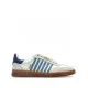 Sneakers DSQUARED2, Boxer Design, Blue Details, White - SNM042616808283M4082 Sneakers DSQUARED2, Boxer Design, Blue Details, White - SNM042616808283M4082