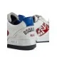 Sneakers DSQUARED2, Panelled Design, Red Details, White - SNM042801508287M2044 Sneakers DSQUARED2, Panelled Design, Red Details, White - SNM042801508287M2044