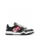 Sneakers DSQUARED2, Spiker Design, Black Details, White - SNM042801508287M536 Sneakers DSQUARED2, Spiker Design, Black Details, White - SNM042801508287M536