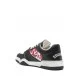 Sneakers DSQUARED2, Spiker Design, Black Details, White - SNM042801508287M536 Sneakers DSQUARED2, Spiker Design, Black Details, White - SNM042801508287M536