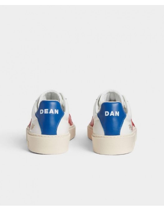 SNEAKERS DSQUARED2, Rider Sneakers, Red and Blue Dean and Dan - SNM044101504118M4050