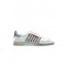 SNEAKERS DSQUARED2, Low-Top Leather Sneakers, Denim Insert