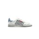 SNEAKERS DSQUARED2, Low-Top Leather Sneakers, Denim Insert - SNM044301508443M872