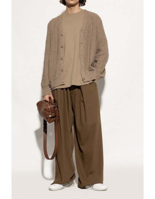 SNEAKERS DSQUARED2, Low-Top Leather Sneakers, Denim Insert - SNM044301508443M872