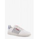 SNEAKERS DSQUARED2, Low-Top Leather Sneakers, Denim Insert - SNM044301508443M872