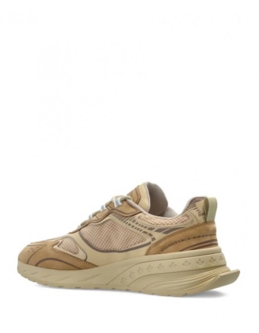 Sneakers DSQUARED2, beige "SPRINTER" sports shoes - SNM0444097085205086