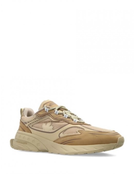Sneakers DSQUARED2, beige "SPRINTER" sports shoes - SNM0444097085205086