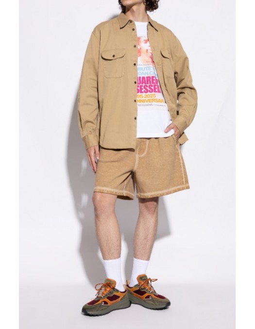 SNEAKERS DSQUARED2, Sprinter Sneakers, Kaki si Orange - SNM044423808446M4181