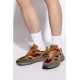 SNEAKERS DSQUARED2, Sprinter Sneakers, Kaki si Orange - SNM044423808446M4181