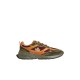 SNEAKERS DSQUARED2, Sprinter Sneakers, Kaki si Orange - SNM044423808446M4181