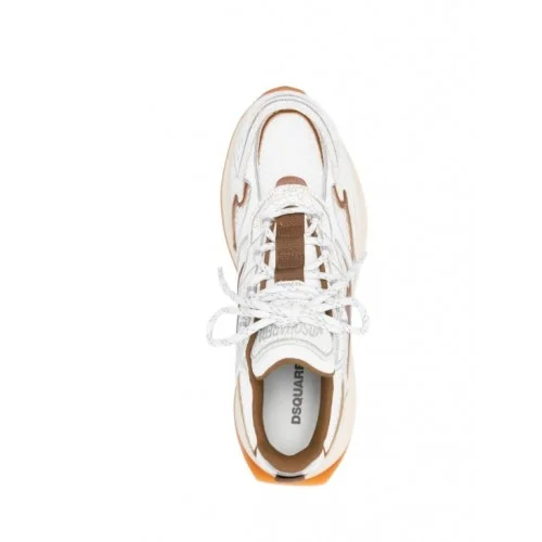 Sneakers DSQUARED2, Sprinter leaf lace-up sneakers