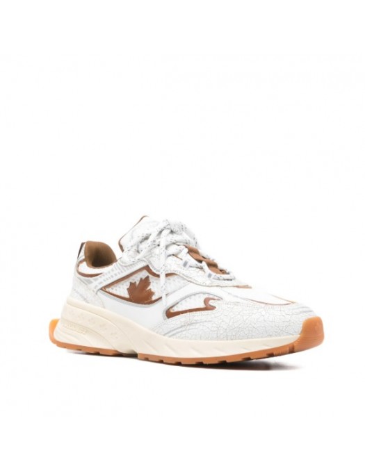Sneakers DSQUARED2, Sprinter leaf lace-up sneakers - SNM044443108445M4221
