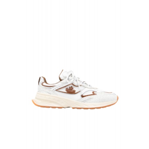 Sneakers DSQUARED2, Sprinter leaf lace-up sneakers