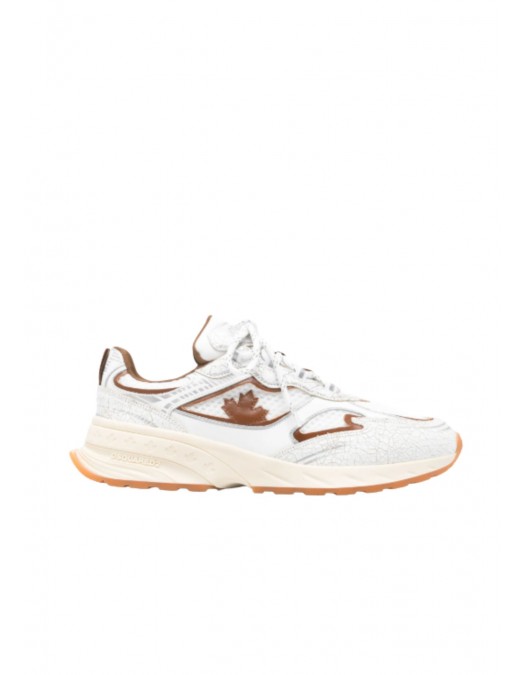 Sneakers DSQUARED2, Sprinter leaf lace-up sneakers - SNM044443108445M4221