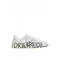 Sneakers DSQUARED2, Rider Sneakers, Graffiti Print, Alb