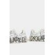 Sneakers DSQUARED2, Rider Sneakers, Graffiti Print, Alb - SNM045101504836M072