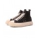 Sneakers DSQUARED2, Leather sneakers BERLIN, Dark