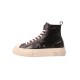 Sneakers DSQUARED2, Leather sneakers BERLIN, Dark