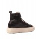 Sneakers DSQUARED2, Leather sneakers BERLIN, Dark