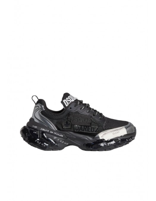 SNEAKERS DSQUARED2, Faster Sneakers, All black - SNM046135508533M4199 SNEAKERS DSQUARED2, Faster Sneakers, All black - SNM046135508533M4199