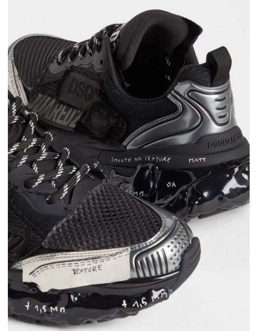 SNEAKERS DSQUARED2, Faster Sneakers, All black - SNM046135508533M4199