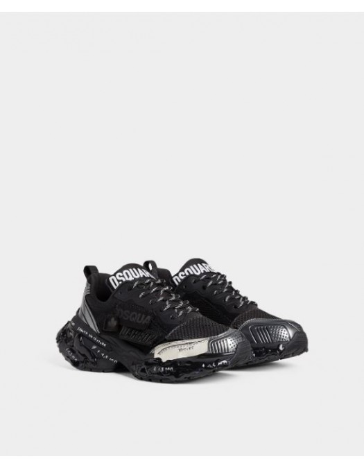 SNEAKERS DSQUARED2, Faster Sneakers, All black - SNM046135508533M4199