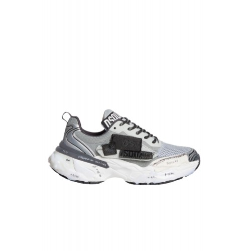 SNEAKERS DSQUARED2, Faster Sneakers, Metallic Grey SNEAKERS DSQUARED2, Faster Sneakers, Metallic Grey
