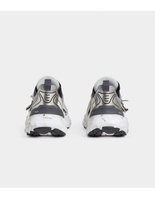 SNEAKERS DSQUARED2, Faster Sneakers, Metallic Grey - SNM046135508533M4200
