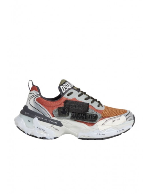 SNEAKERS DSQUARED2, Faster Sneakers, Multicolor - SNM046135508533M4201