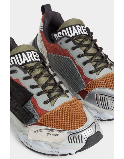 SNEAKERS DSQUARED2, Faster Sneakers, Multicolor - SNM046135508533M4201