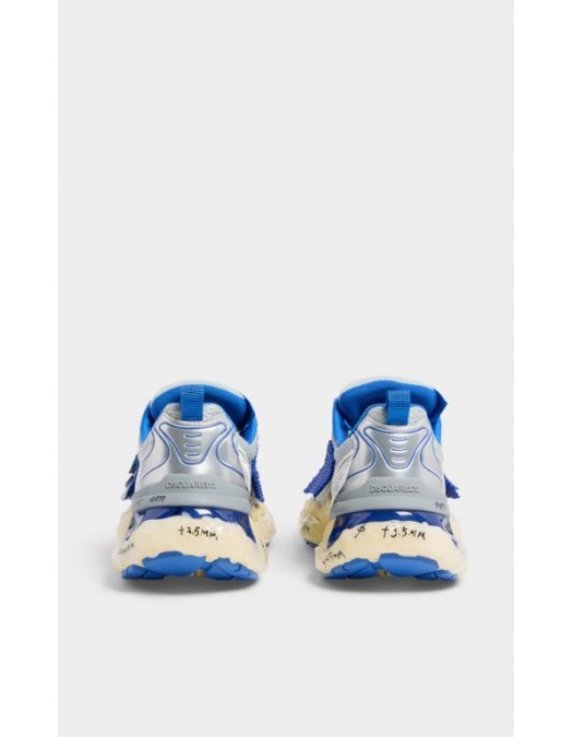 SNEAKERS DSQUARED2, Faster Sneakers, Blue - SNM046135508533M599