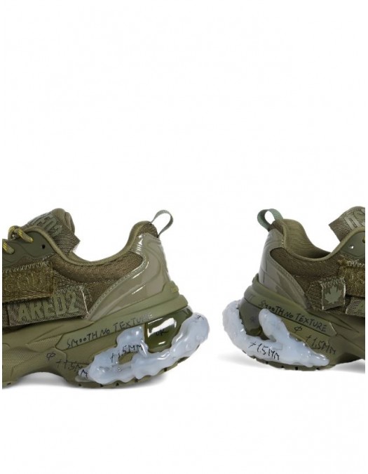 SNEAKERS DSQUARED2, Faster Sneakers, Green - SNM0461355087398066