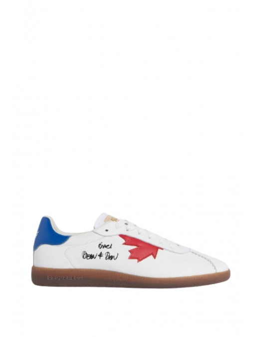 Sneakers DSQUARED2, Rebels Sneakers, Dean and Dan, Alb - SNM046818908701M1424