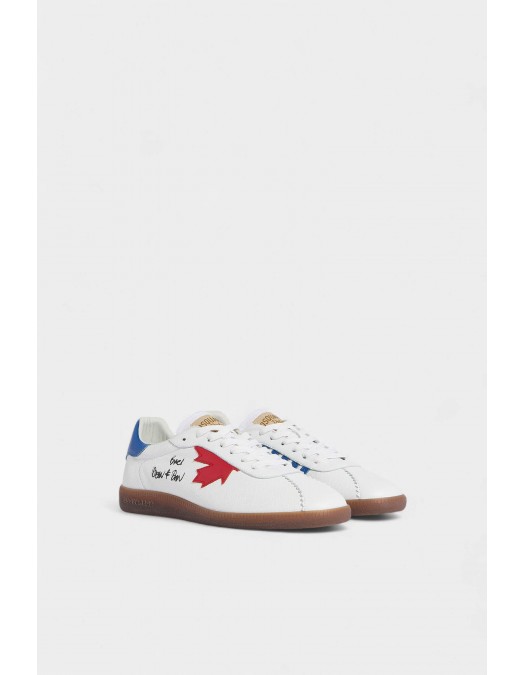 Sneakers DSQUARED2, Rebels Sneakers, Dean and Dan, Alb - SNM046818908701M1424