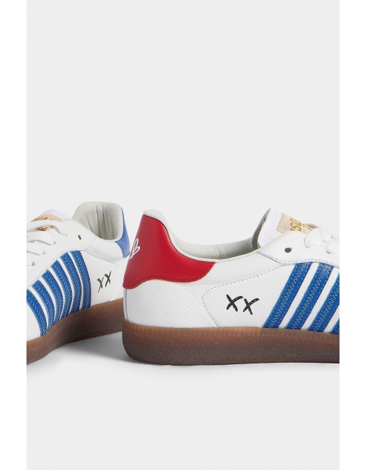 Sneakers DSQUARED2, Rebels Sneakers, Dean and Dan, Alb - SNM046818908701M1424