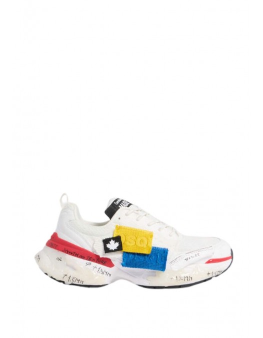 SNEAKERS DSQUARED2, Faster Sneakers, Multicolor - SNM048135508739M2649