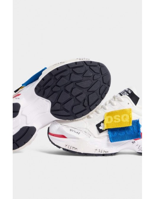 SNEAKERS DSQUARED2, Faster Sneakers, Multicolor - SNM048135508739M2649