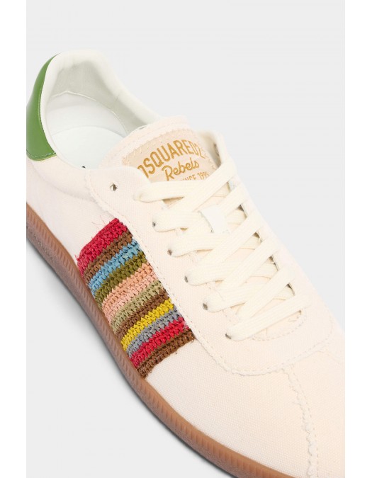Sneakers DSQUARED2, Summer Dream Dsquared2 Rebels, Cream - SNM048800308841M1752