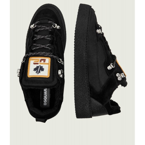 Sneakers DSQUARED2,  Rapper's Delight, All black