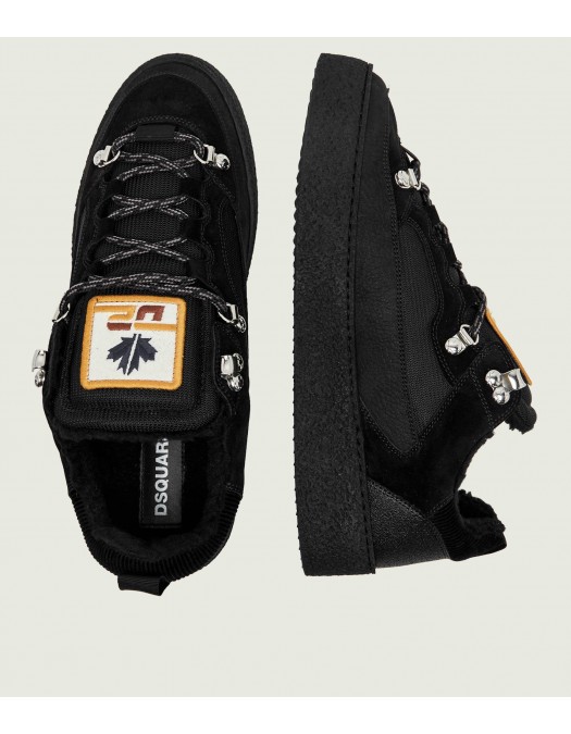 Sneakers DSQUARED2,  Rapper's Delight, All black - SNM050409707872M436