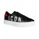 Sneakers Dsquared2, Black, Icon Alb - SNW000801502228M1296