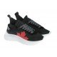 Sneakers DSQUARED2, Frunza rosie, Negru - SNW0059M002